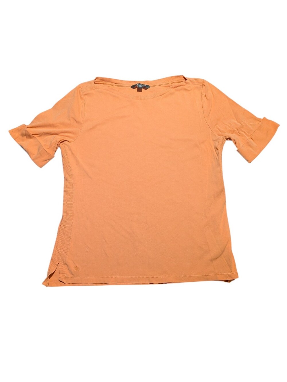 Lauren Ralph Lauren Cuff Sleeve Top XL